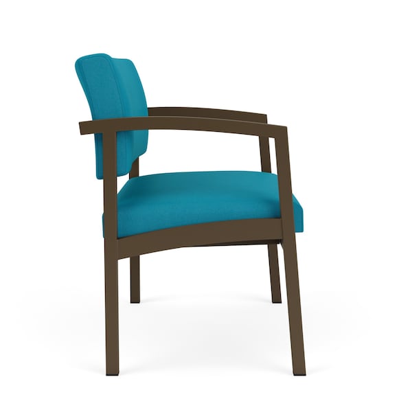 Lenox Steel Bariatric Chair Metal Frame, Bronze, OH Waterfall Upholstery